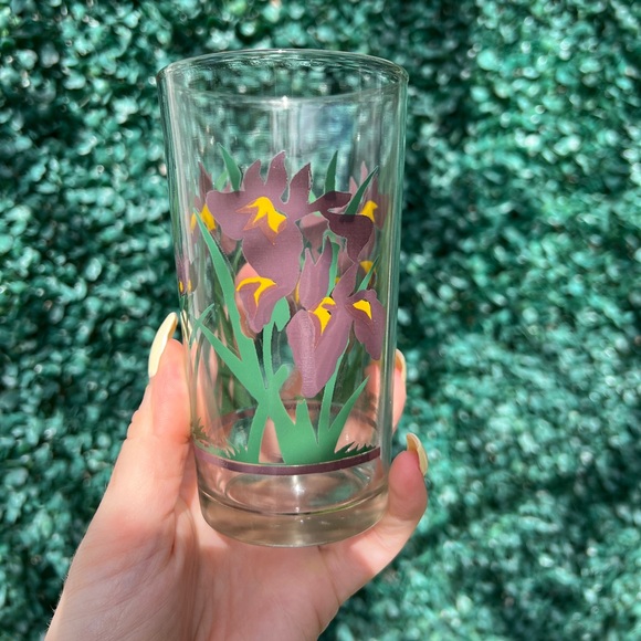 Vintage glassware set of 9 with original box, Verres Honolulu - Picture 4 of 8